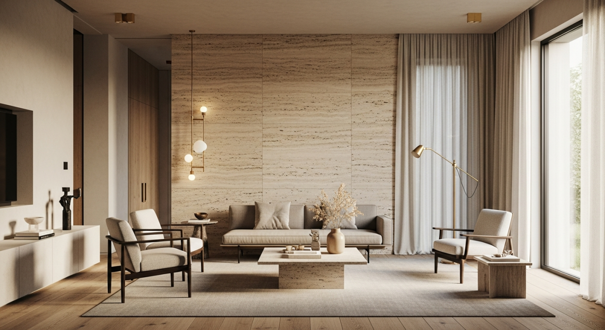 Materiali Naturali negli Interni: Legno Pietra Tessili nel Design Italiano Contemporaneo